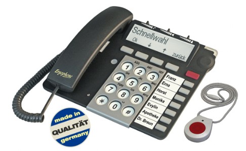 Ergophone S 510 IP Funk Ergonomisches Notruftelefon